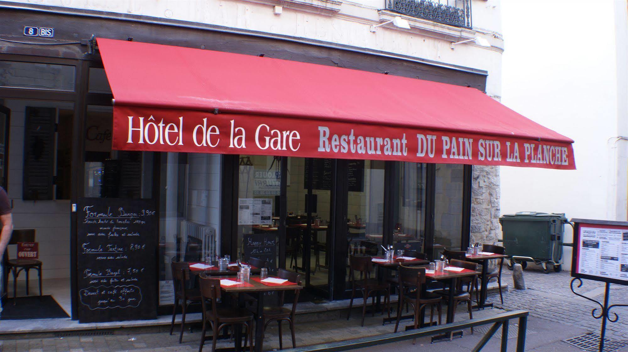 Hotel De La Gare Baiona Exterior foto